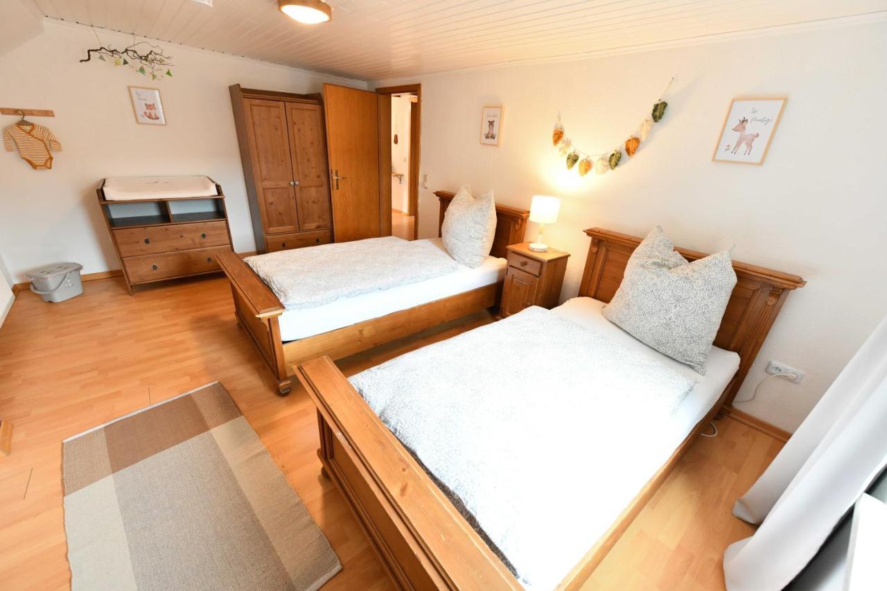 Ferienwohnung Im Alten Bauernhaus ليندلار المظهر الخارجي الصورة