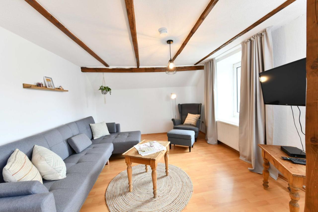 Ferienwohnung Im Alten Bauernhaus ليندلار المظهر الخارجي الصورة